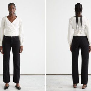 & Other Stories Keeper Cut Jeans size 26